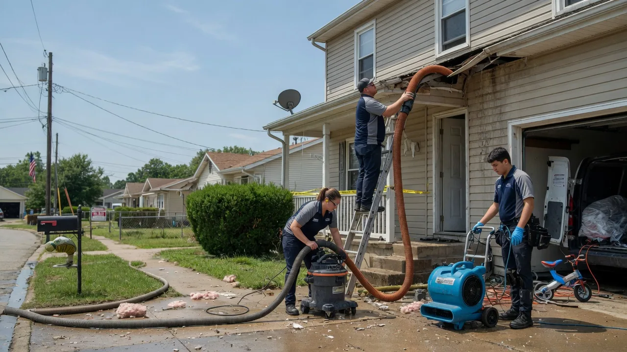 Water Damage Restoration in Sheridan, MI near me